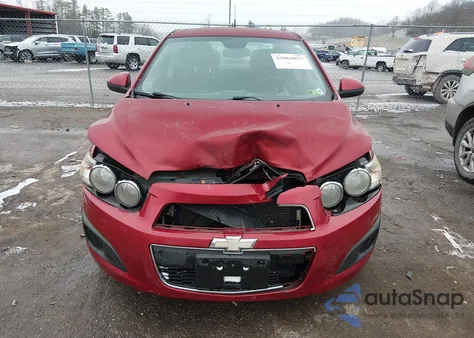 2012 Chevrolet Sonic 2Lt z USA, uszkodzony, nr VIN 1G1JC5SH2C4213100